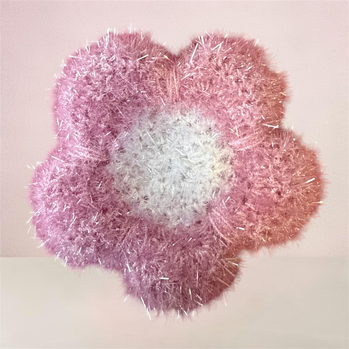 Éponge écologique lavable crochetée