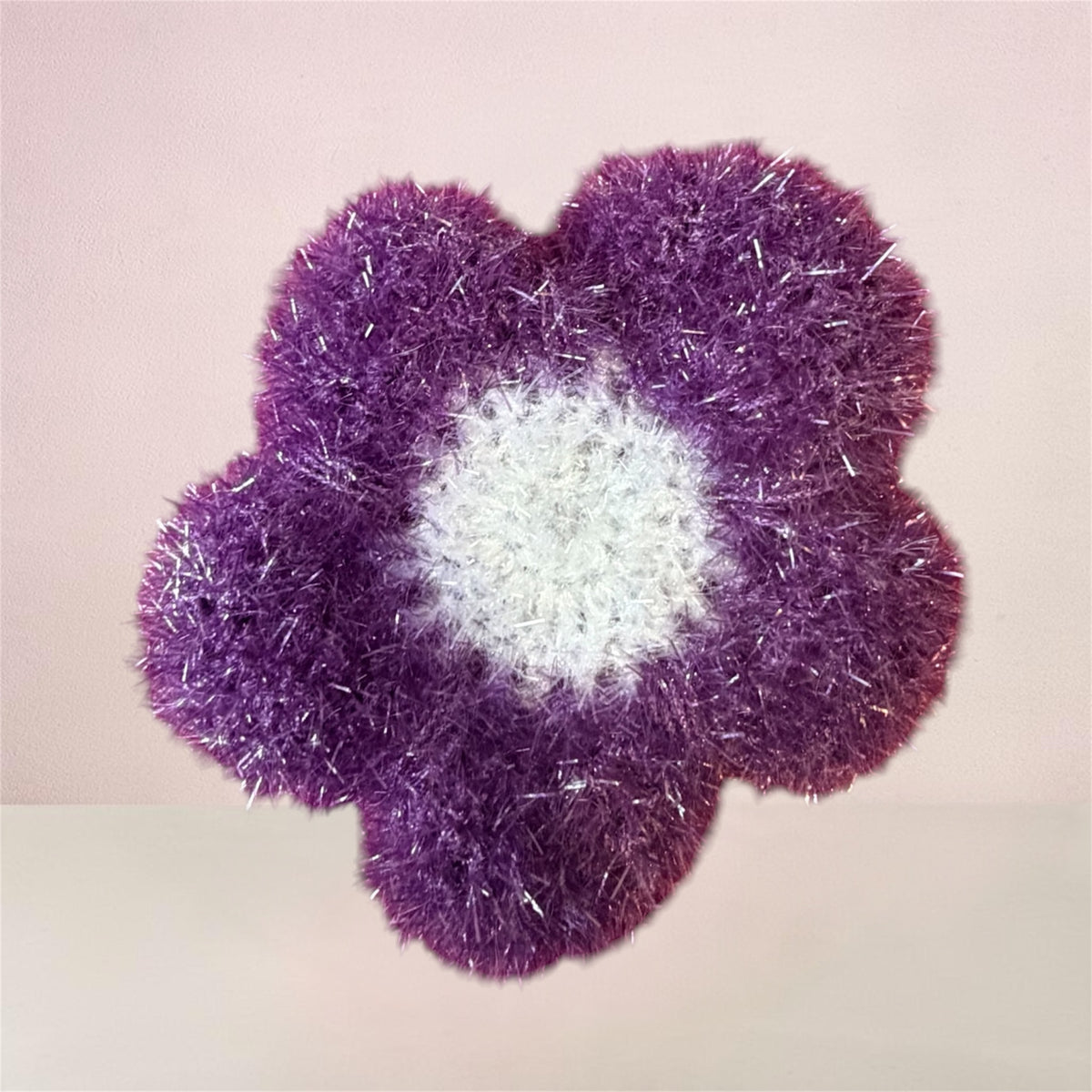 Éponge écologique lavable crochetée