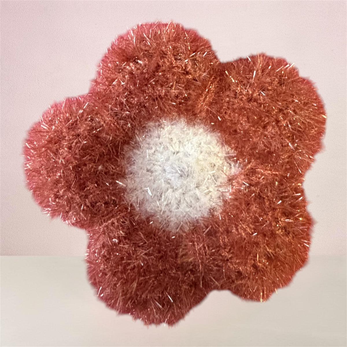 Éponge écologique lavable crochetée