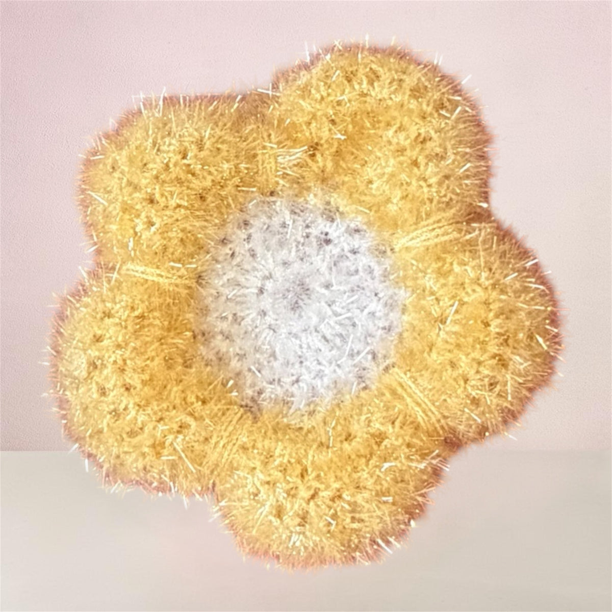 Éponge écologique lavable crochetée