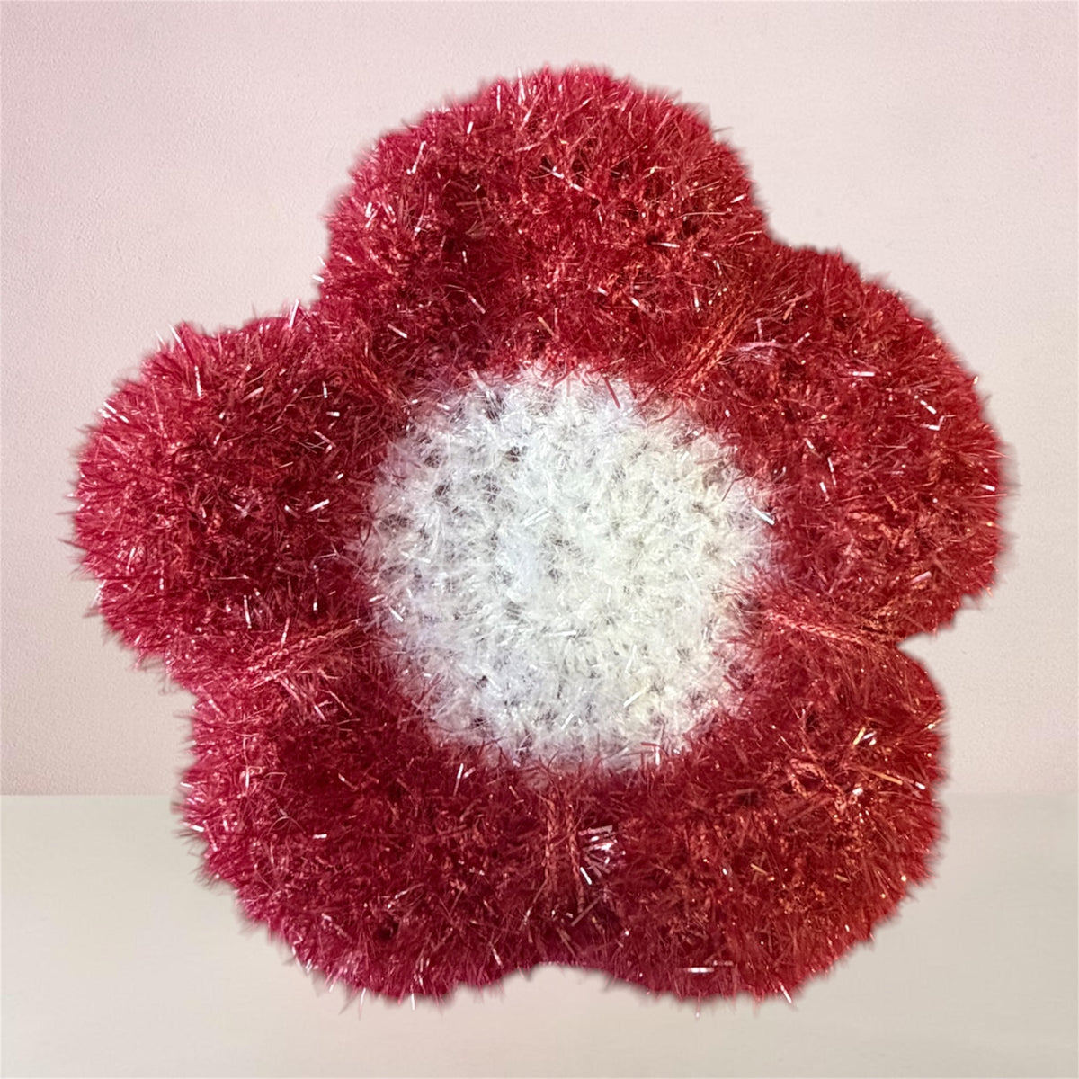 Éponge écologique lavable crochetée
